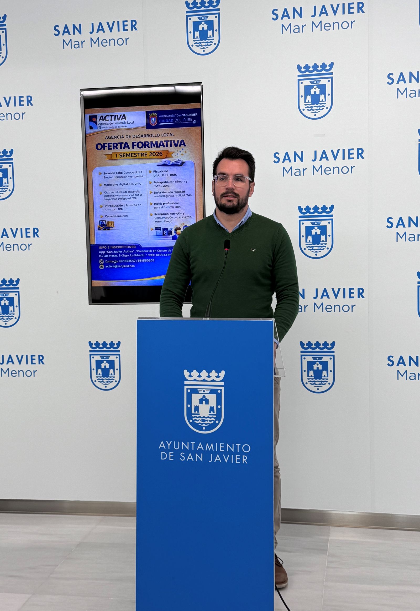 La oferta formativa de la Agencia de Desarrollo Local incluye cursos de marketing , fiscalidad, venta por Amazon e Inteligencia Artificial, entre otros temas 